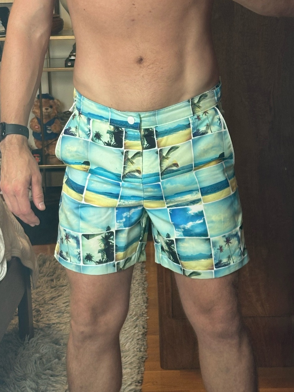 Original Penguin brand 6in swim trunks size 30